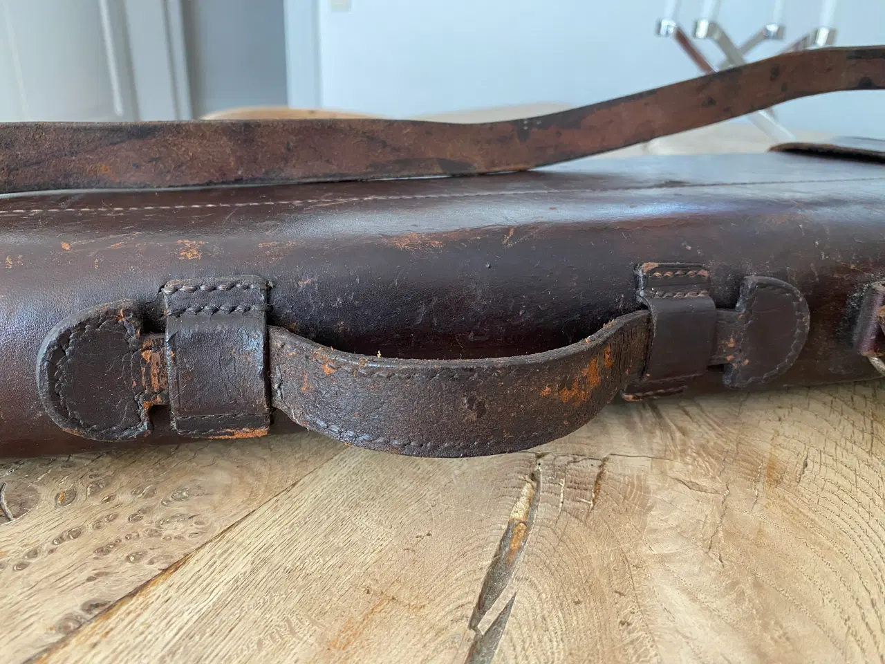 Billede 5 - Læder futeral/"Skink"