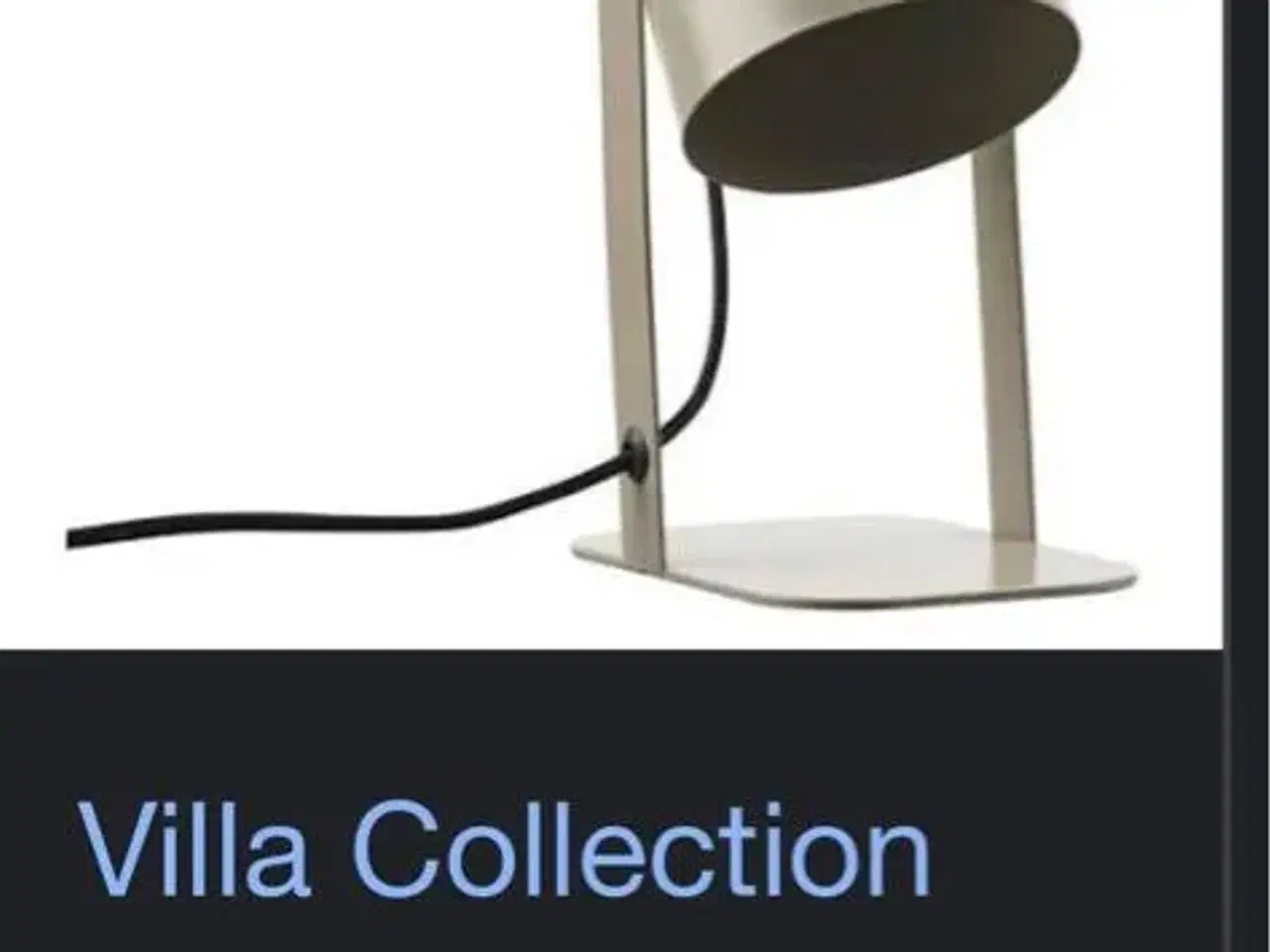 Billede 1 - Villa collection bordlampe