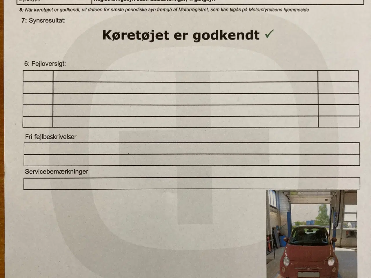 Billede 14 - Fiat 500 Nysyn Pæn