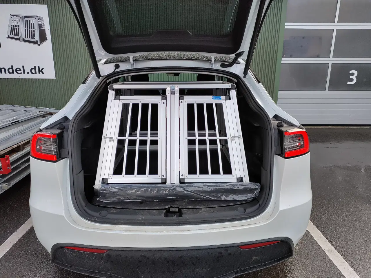 Billede 3 - Dobbelt Hundebur Brugt