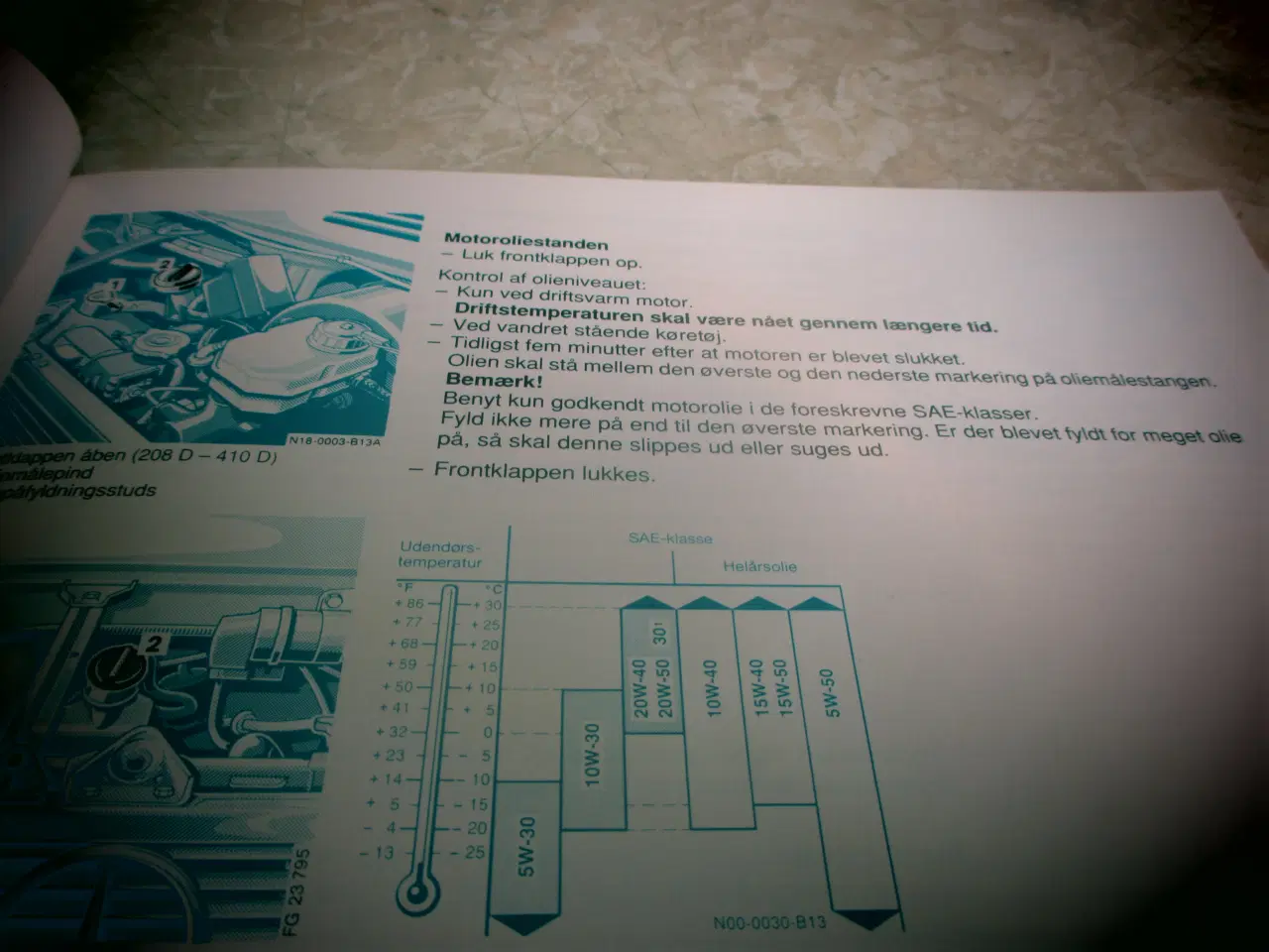 Billede 3 - Ny  Instruktionsbog   Mercedes