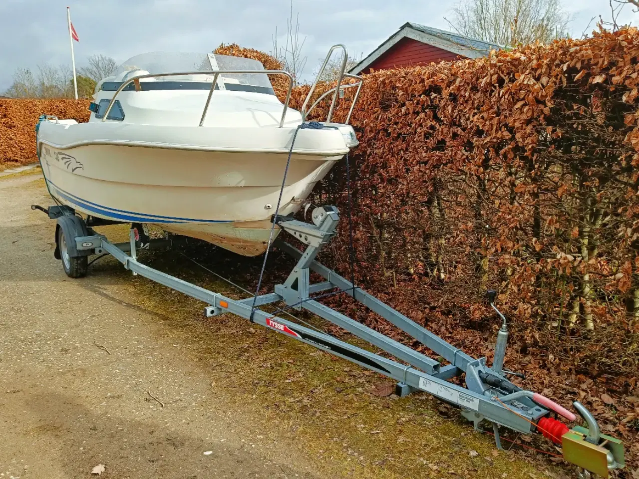 Billede 4 - Bådtrailer - TYSSE 6260, 1000 kg op til 18 fod