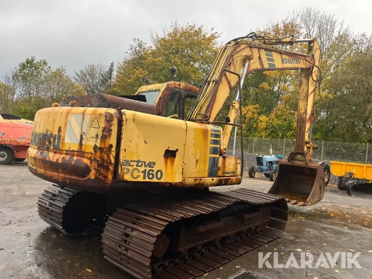 Billede 3 - Gravemaskine Komatsu PC160