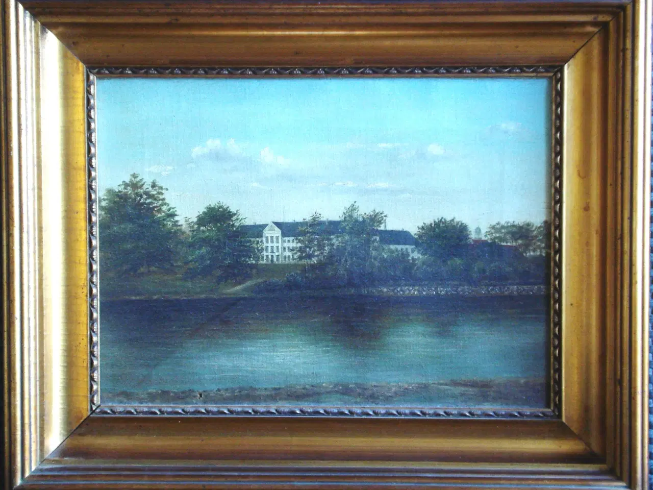 Billede 1 - Augustenborg Slot. Maleri fra ca. 1860