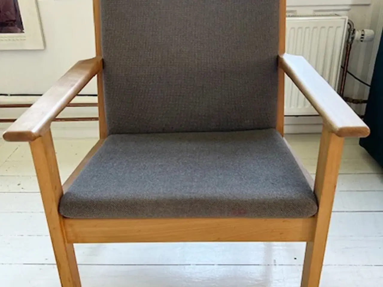 Billede 1 - Wegner stol model. GE284.