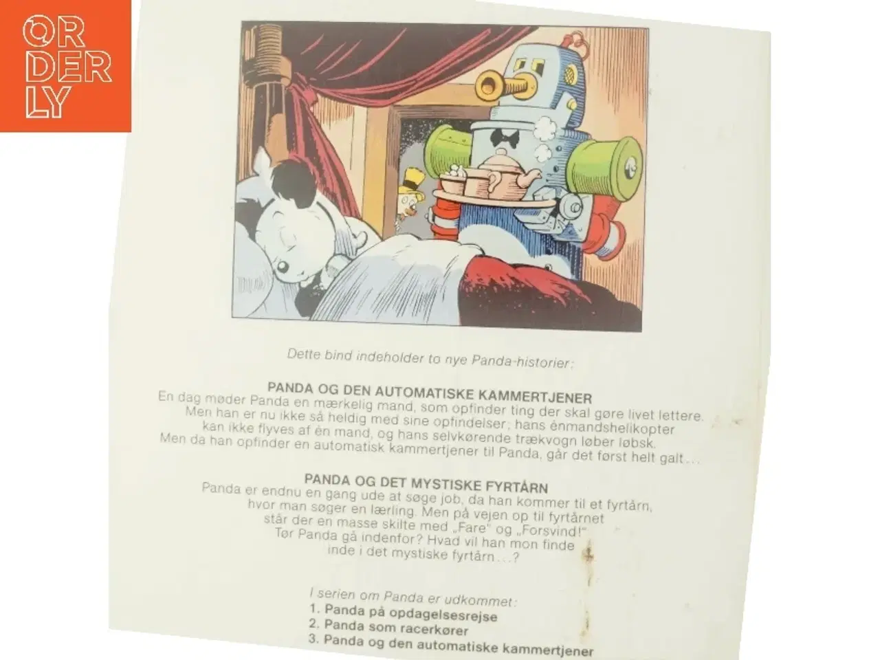 Billede 3 - Panda og den automatiske kammertjener af Marten Toonder (Bog)