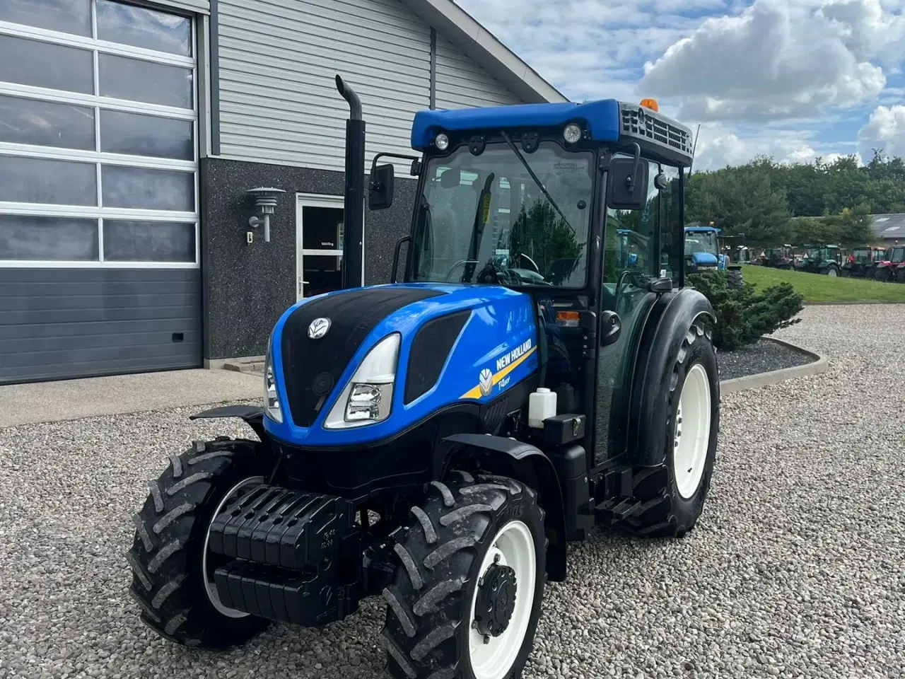 Billede 8 - New Holland T4.80 F SuperSteear med aircondition og koblingsfrit vendergear