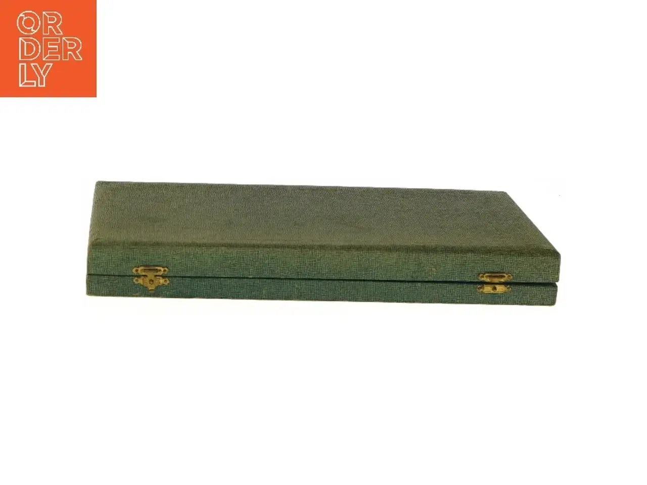 Billede 4 - 12 stk. Pletsølv franske 1930&#39;er knivholdere (str. 33x13 cm)