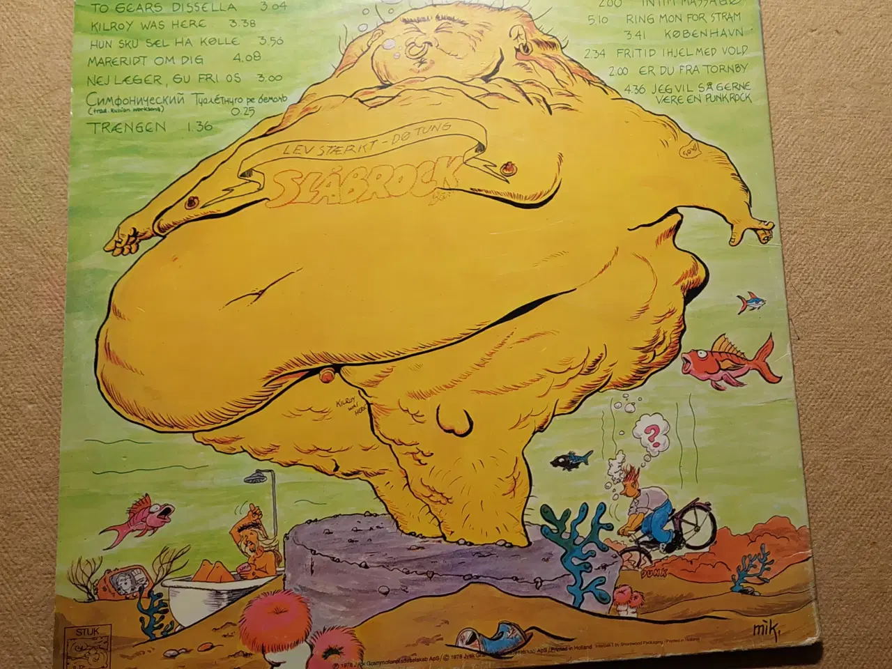 Billede 2 - Lot 2 LP Slåbrock Lev Stræk -Dø Tung Provins Punk