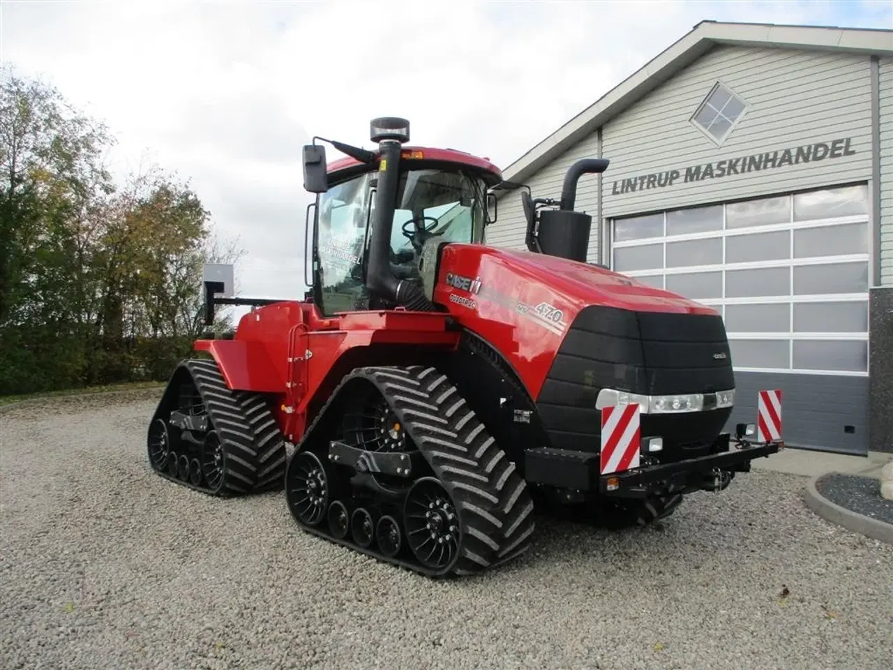 Billede 20 - Case IH Quadtrac 470 med 1000omd PTO & 30tommer / 76cm bånd på. GPS anlæg.