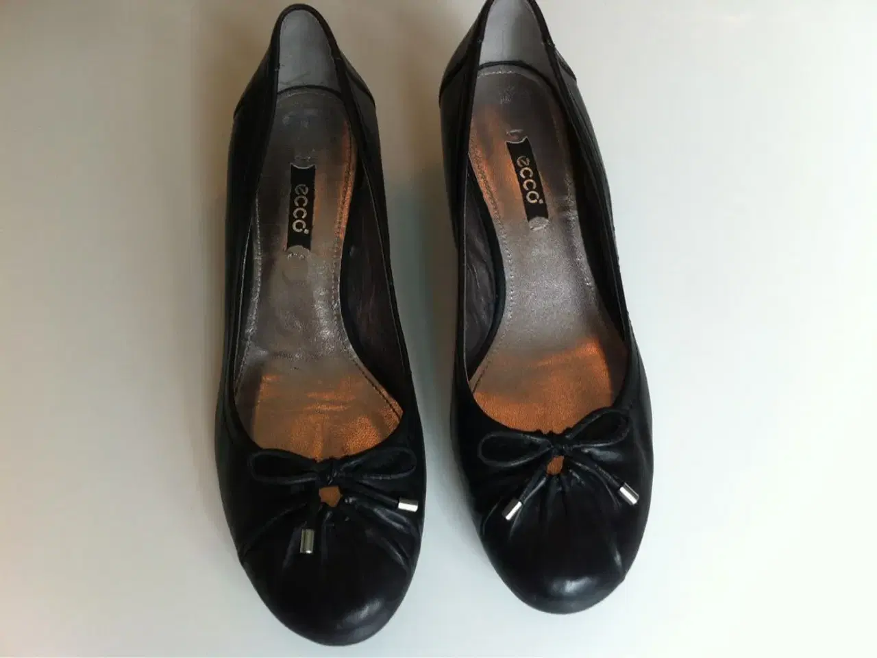 Billede 1 - Ecco sorte højhælede sko