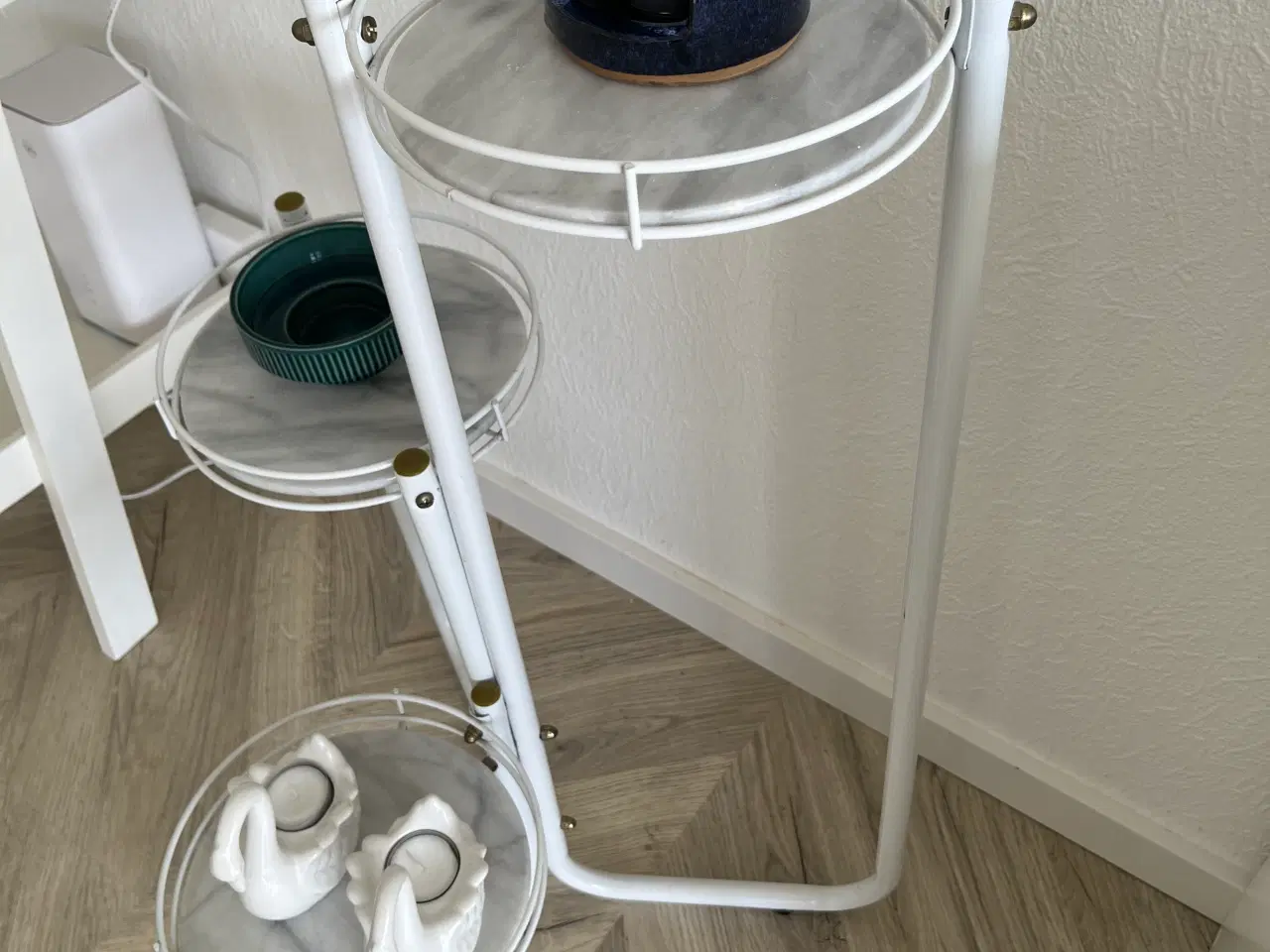 Billede 3 - Marmor blomster opsats 
