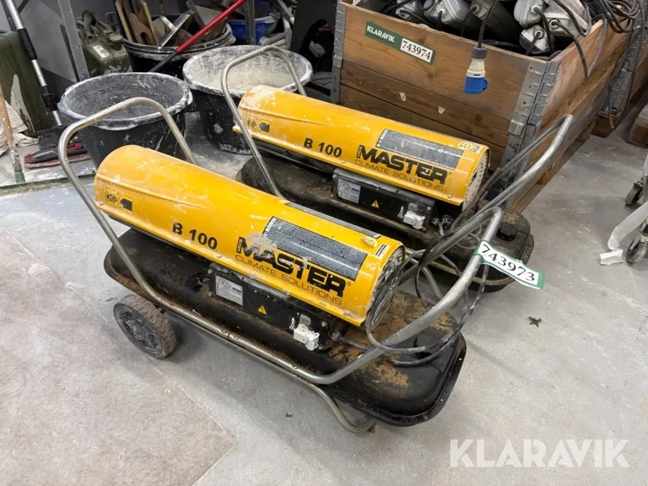 Billede 2 - Varmekanoner Dantherm B 100 CED - 2 styk