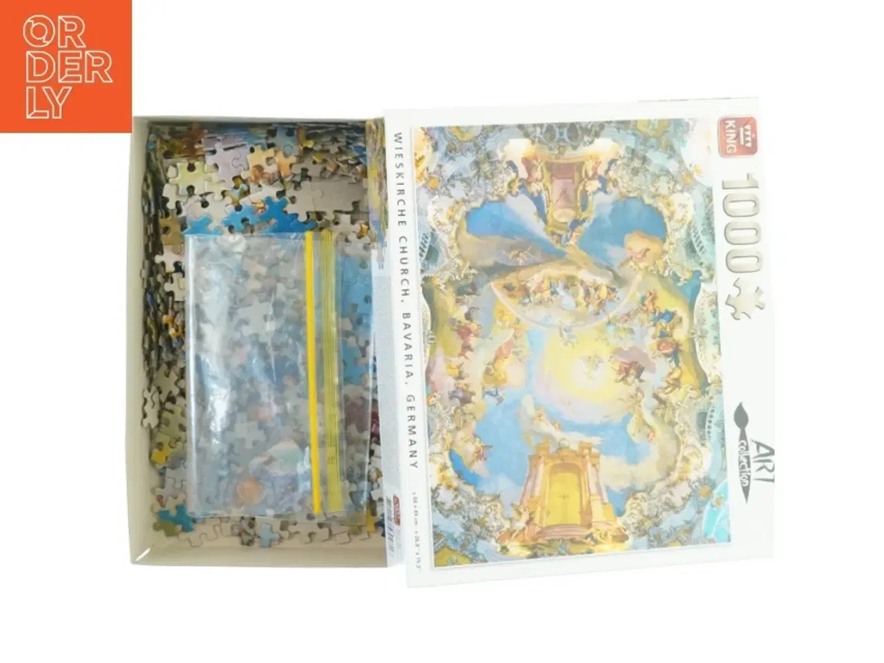 Billede 4 - Puslespil med motiv af Wieskirche Kirke fra King (str. 68 x 49 cm)