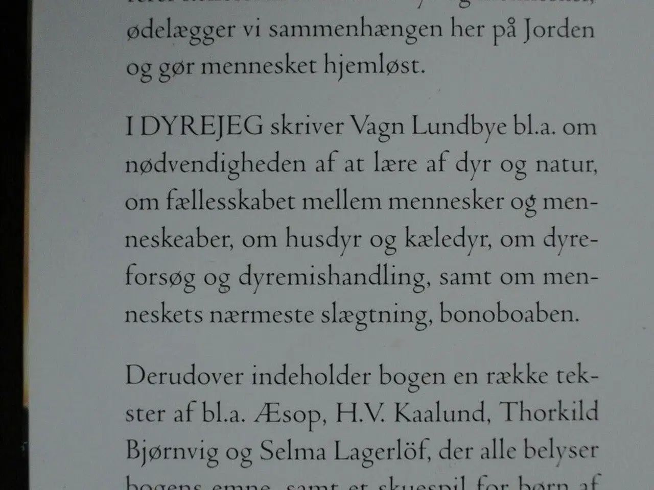 Billede 2 - dyrejeg, af vagn lundbye, emne: anden kategori