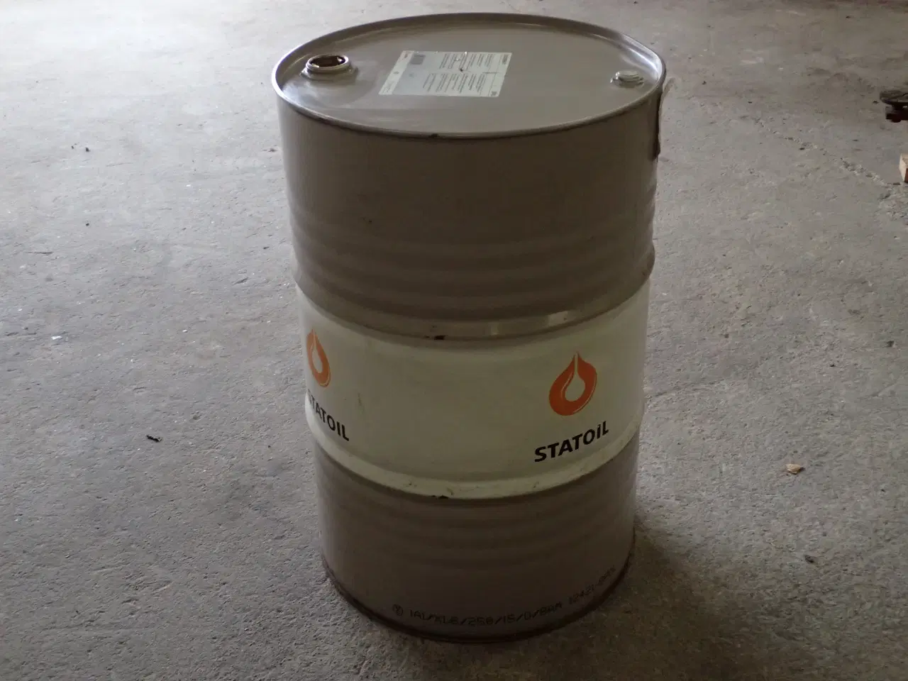Billede 5 - Olietromle 205 liters Statoil.