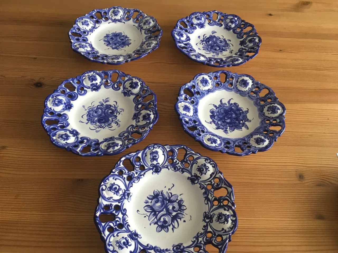 Billede 3 - Vintage vægtallerken i keramik. Fra Portugal