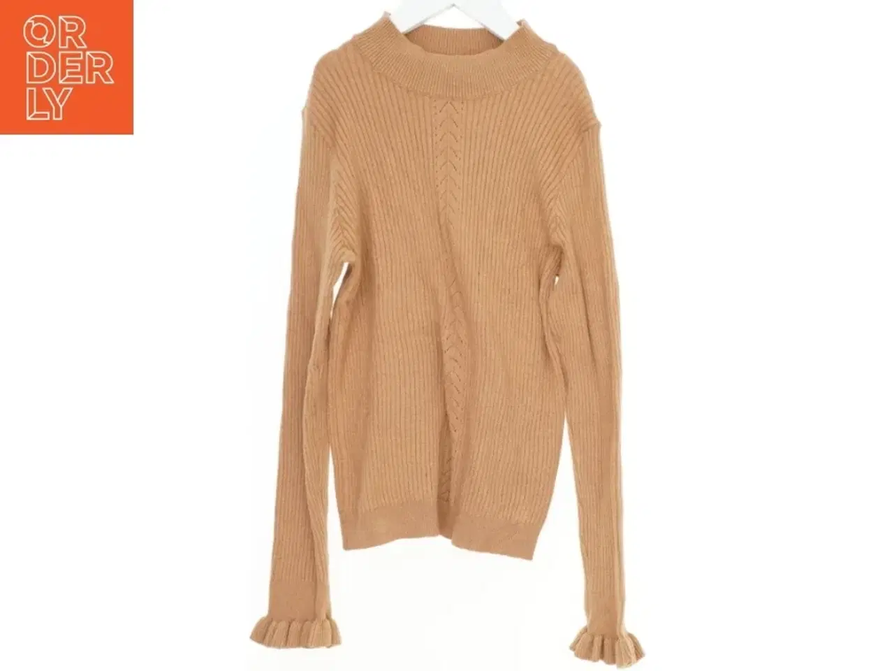 Billede 1 - Beige strikket trøje fra Name It (str. 152)