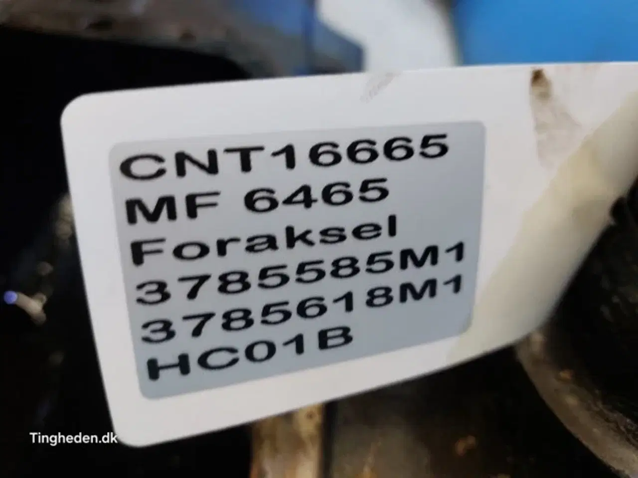 Billede 21 - Massey Ferguson 6465 Foraksel 3785585M1