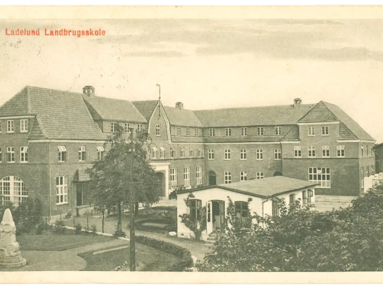 Billede 1 - Ladelund Landbrugsskole, 1920