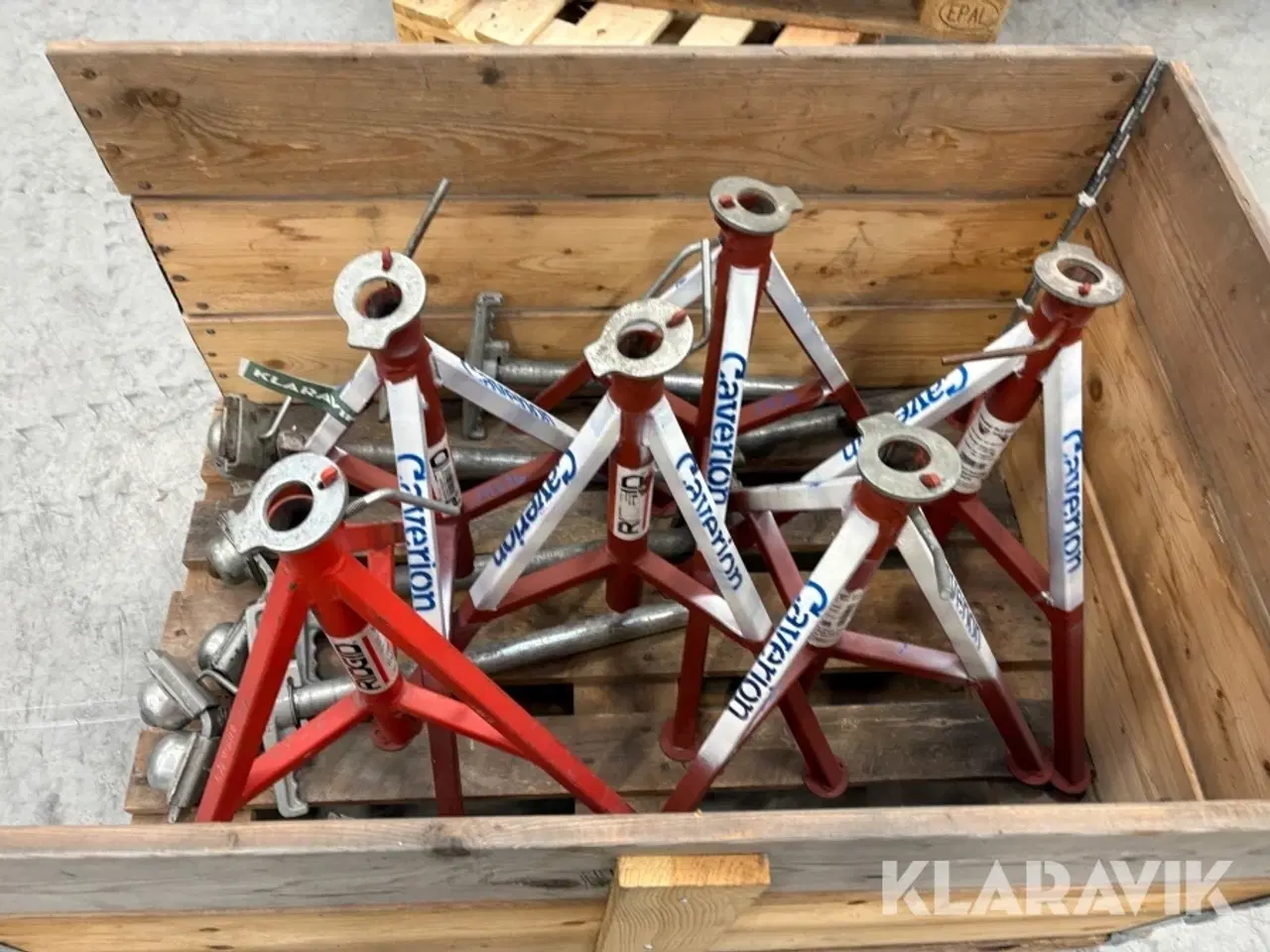 Billede 3 - Rørbukke/støttebukke Ridgid VJ-99 6 styk