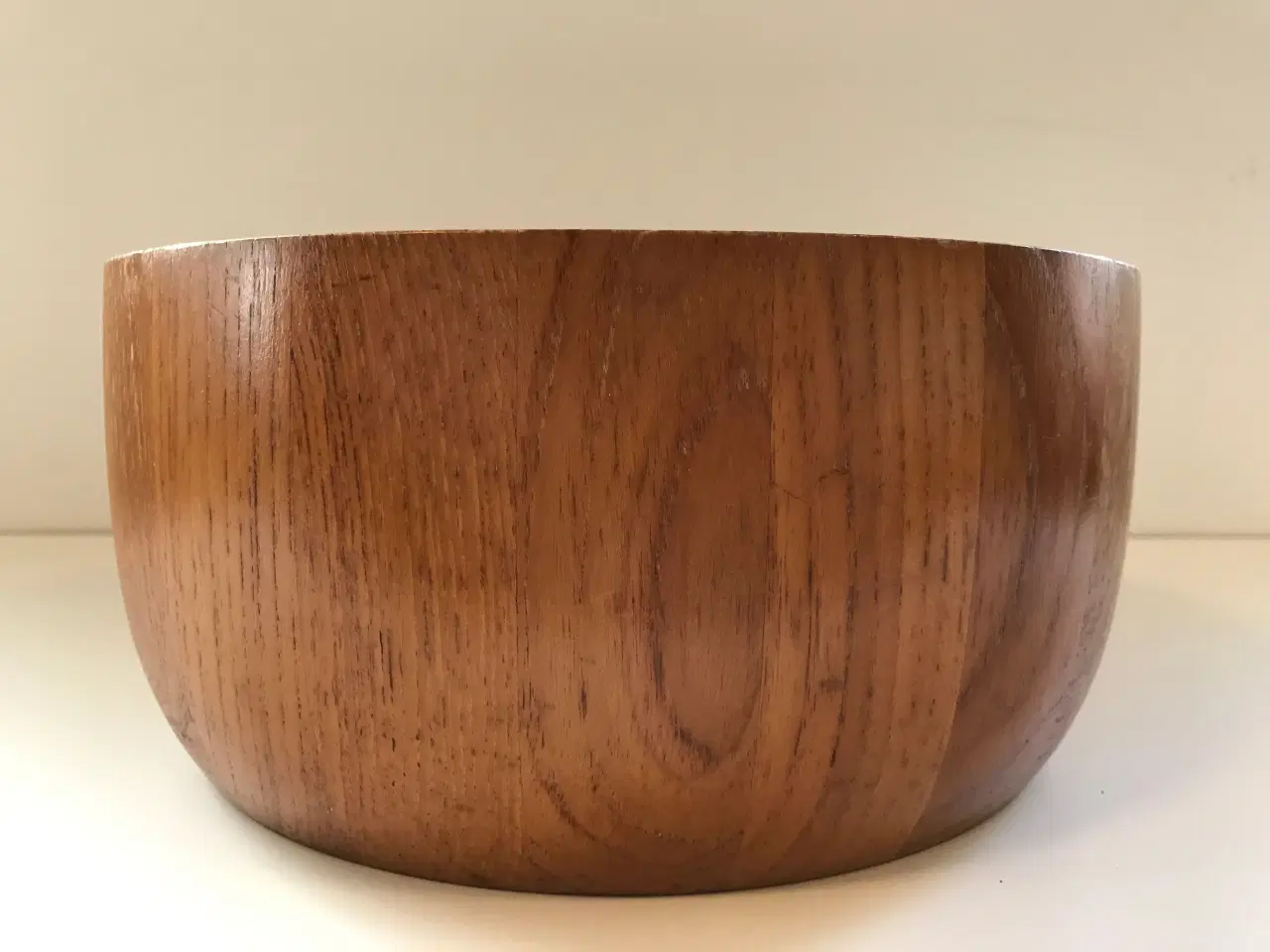 Billede 2 - Stor retro teak skål (Nissen Denmark)