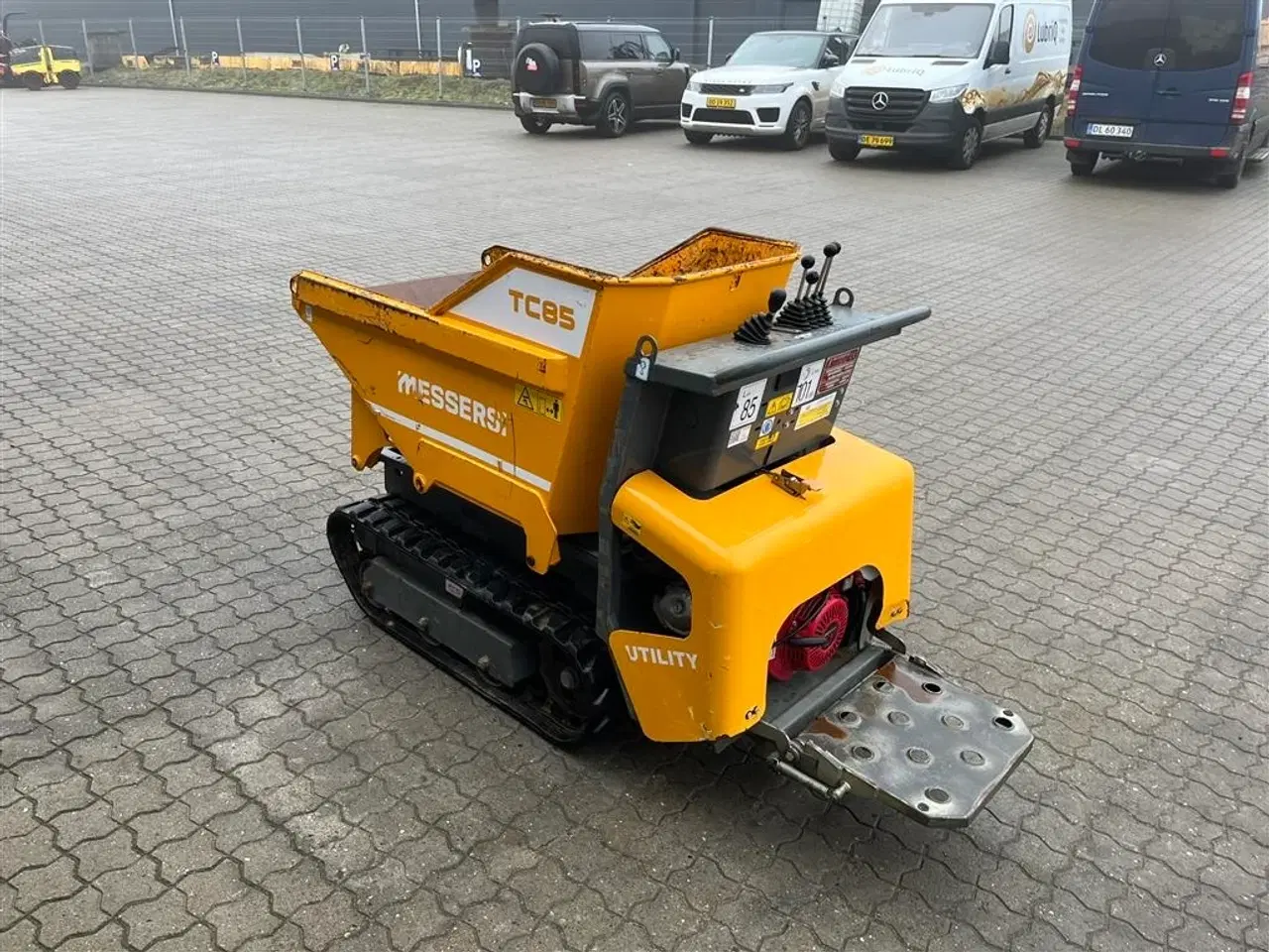 Billede 5 - Messersí TC85 Bælte dumper Med Honda GX Motor