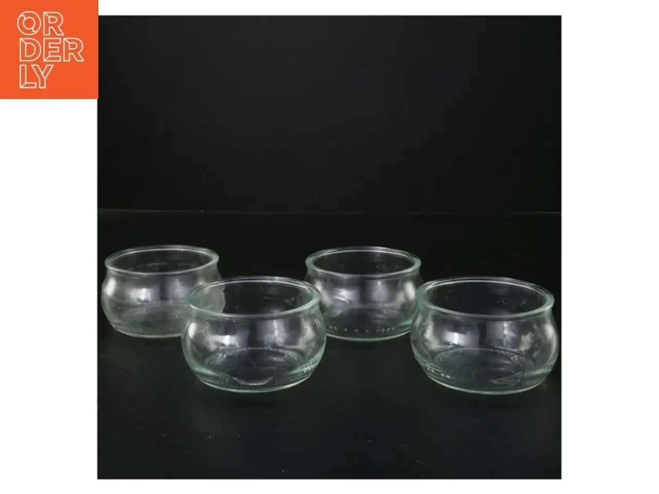 Billede 1 - Små glas skåle (str. Ø 8,5x5 cm)