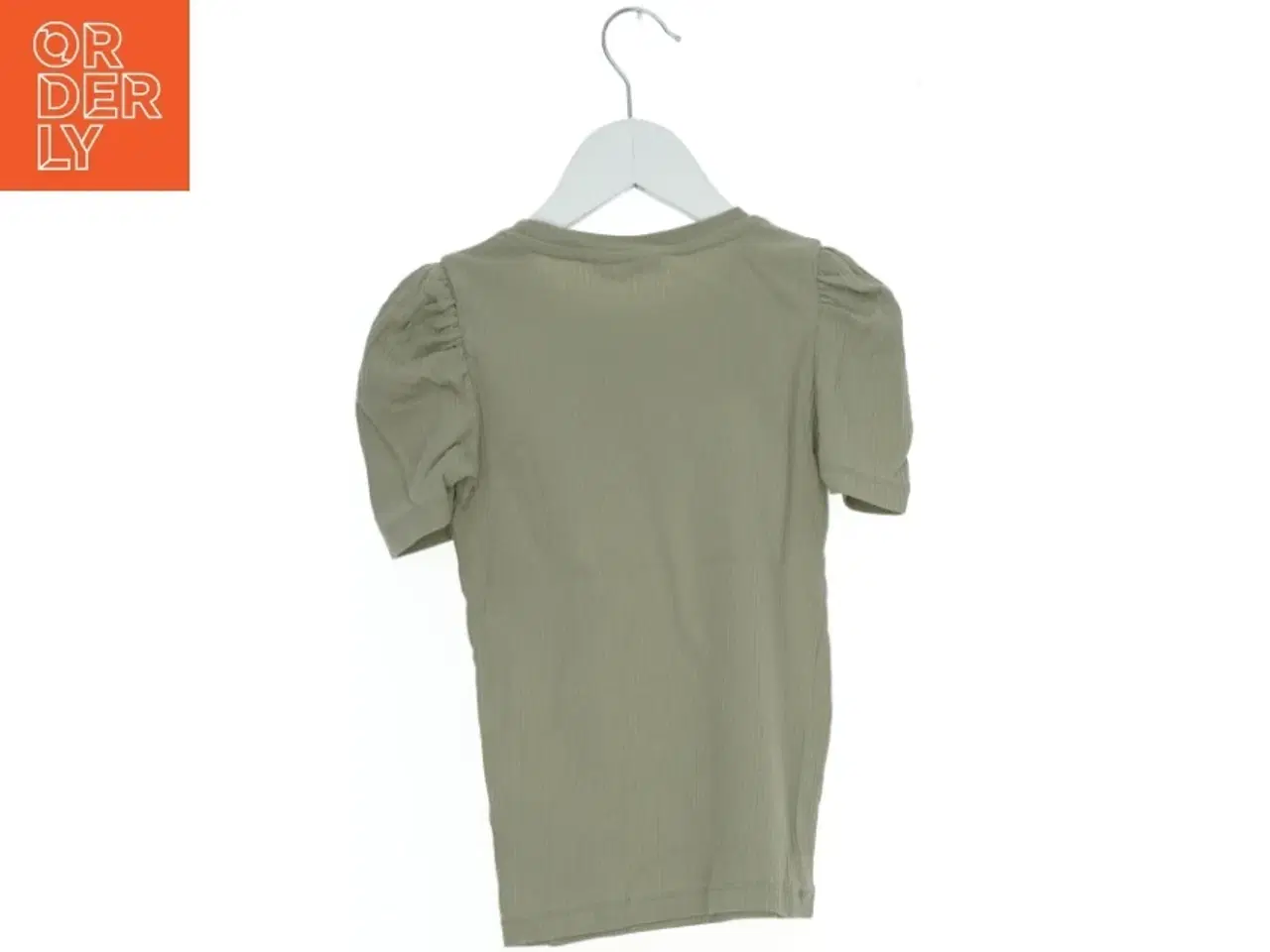 Billede 2 - Grøn T-Shirt med pufærmer fra Name It (str. 122)