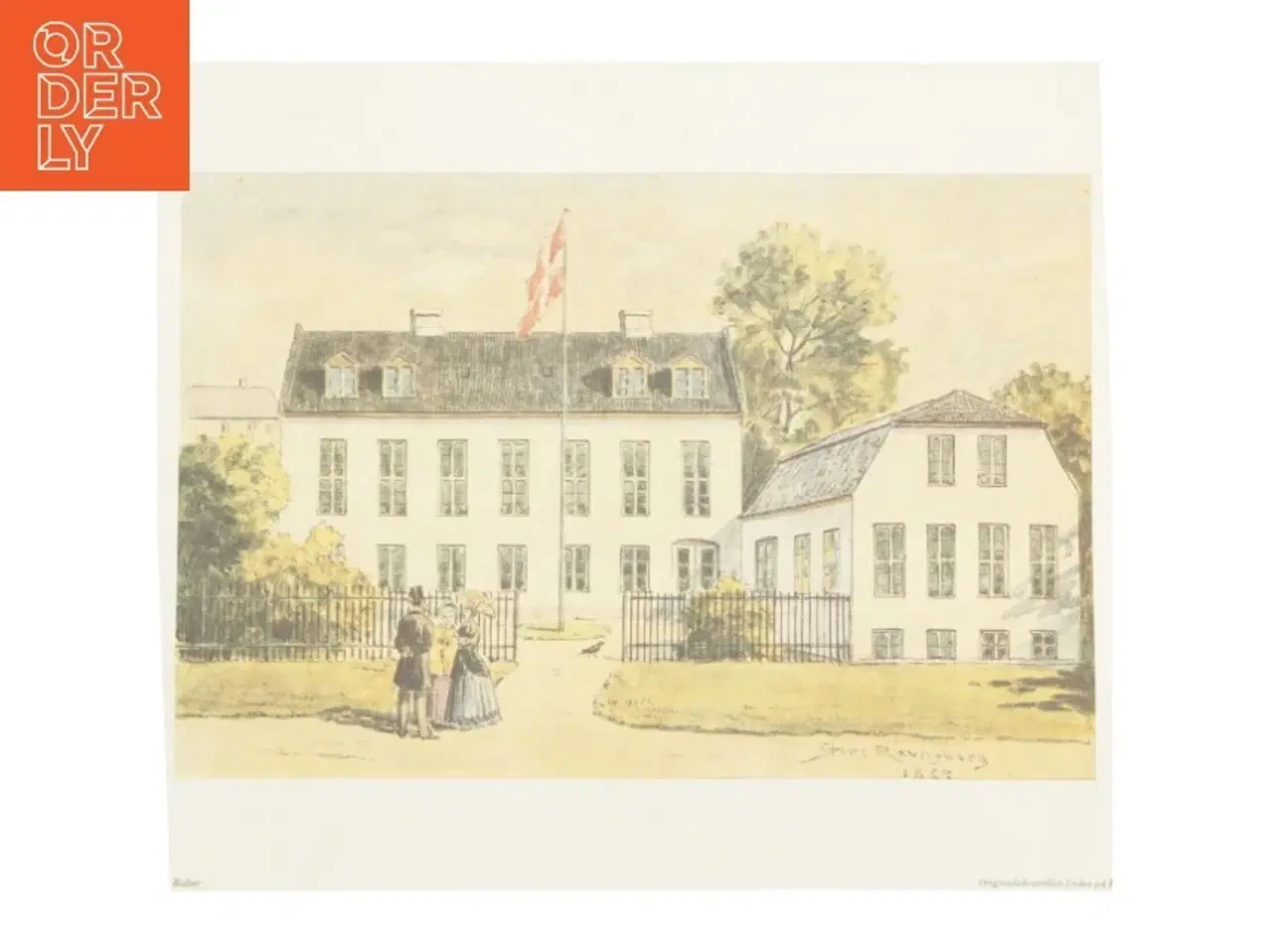 Billede 4 - Historiske tryk af København (str. 42,5x30 cm)