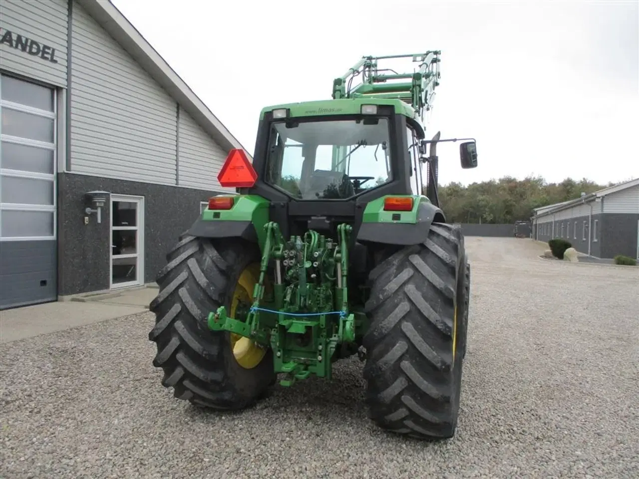 Billede 14 - John Deere 6800 Med vendergear ved rettet og frontlæsser.