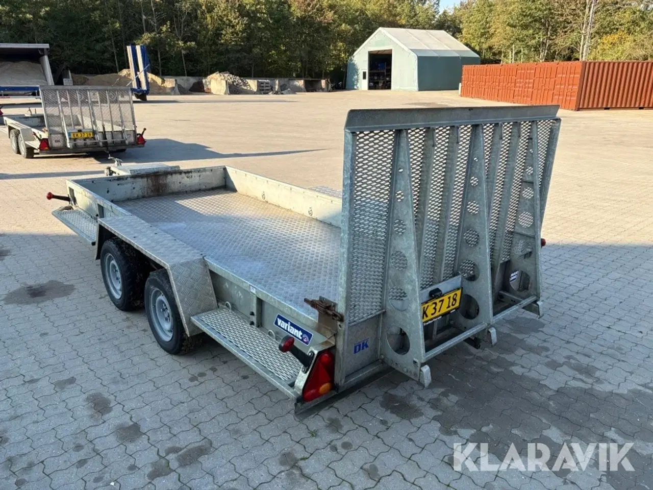 Billede 2 - Maskintrailer Variant 3500 kg 1 styk