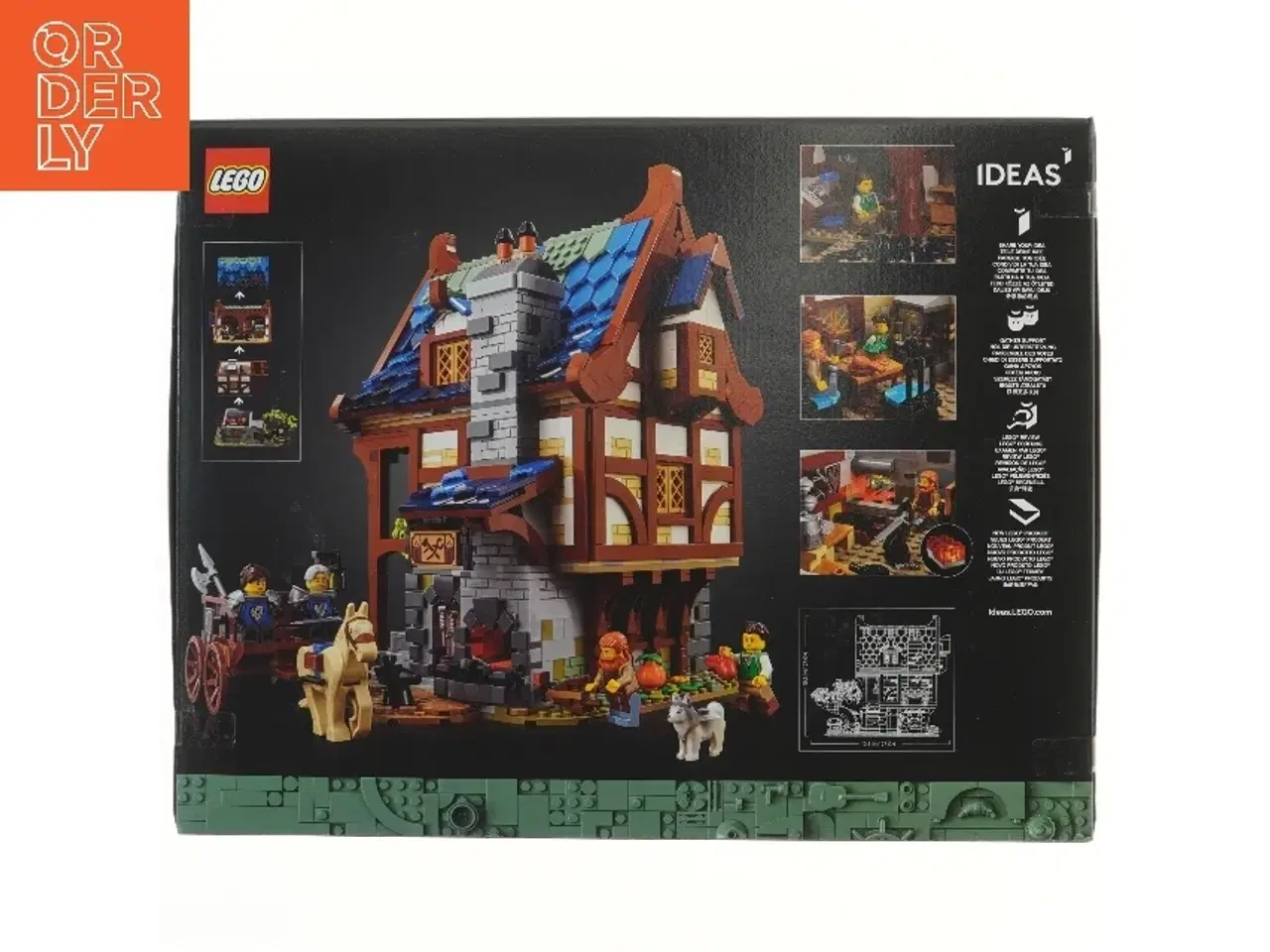 Billede 2 - LEGO Medieval Blacksmith sæt fra Lego (str. 47,5x37,5 cm)