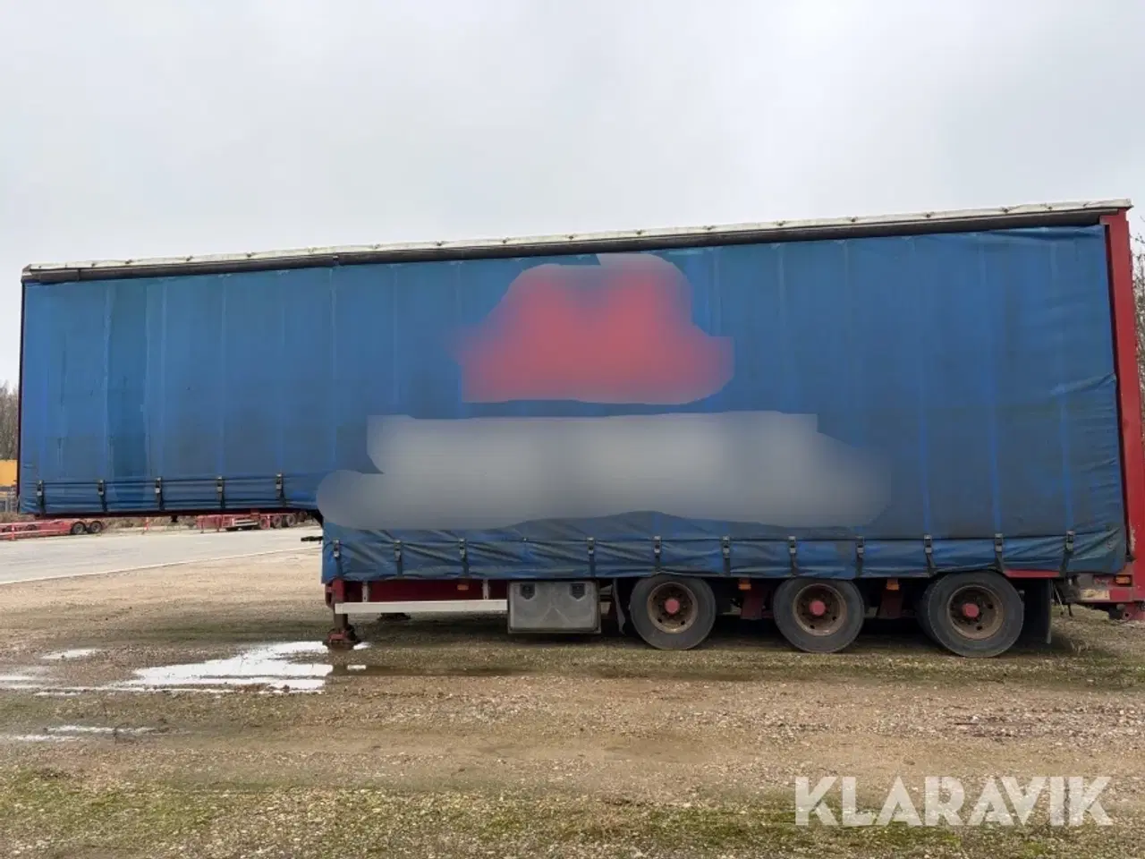 Billede 2 - Maskinetrailer Broshuis 31n5-c