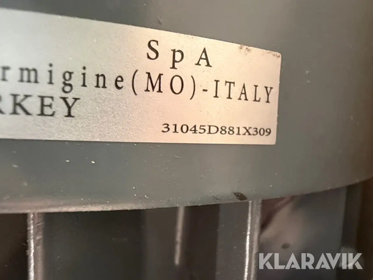 Billede 7 - Elmotor Motovario formentlig Motovario TS-serie