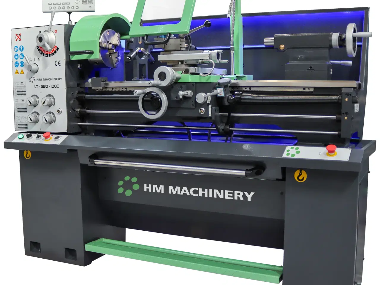 Billede 1 - HM drejebænk LT 360/1000, 3×400V/1,5kW