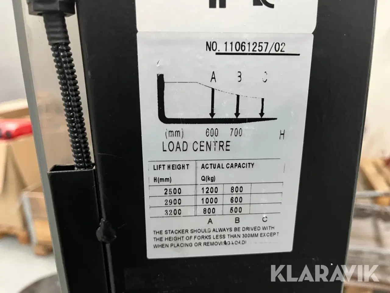 Billede 5 - El-stabler CLE1229 - 2,87m