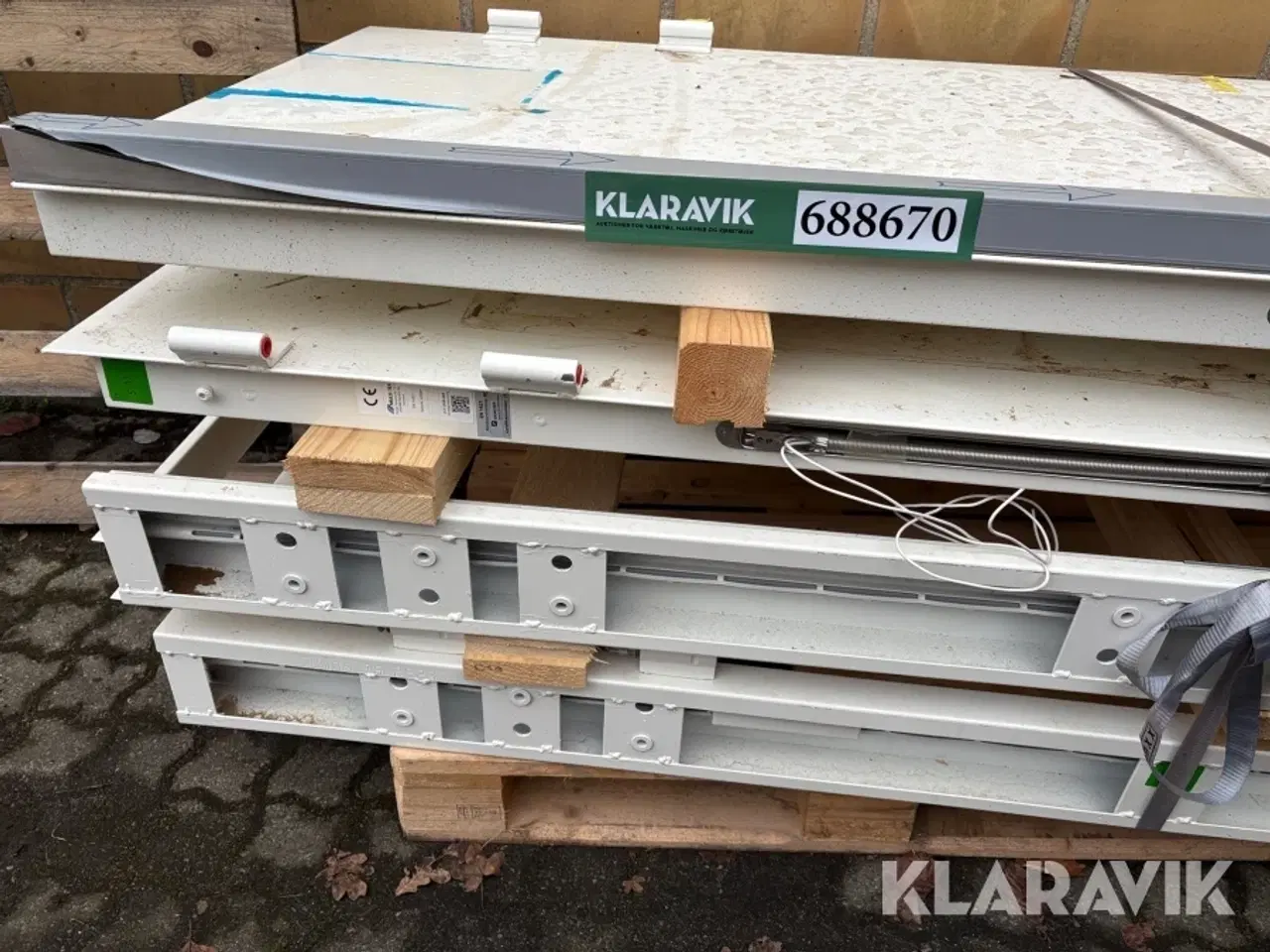 Billede 5 - Branddøre med karme 2 styk Multi-tex