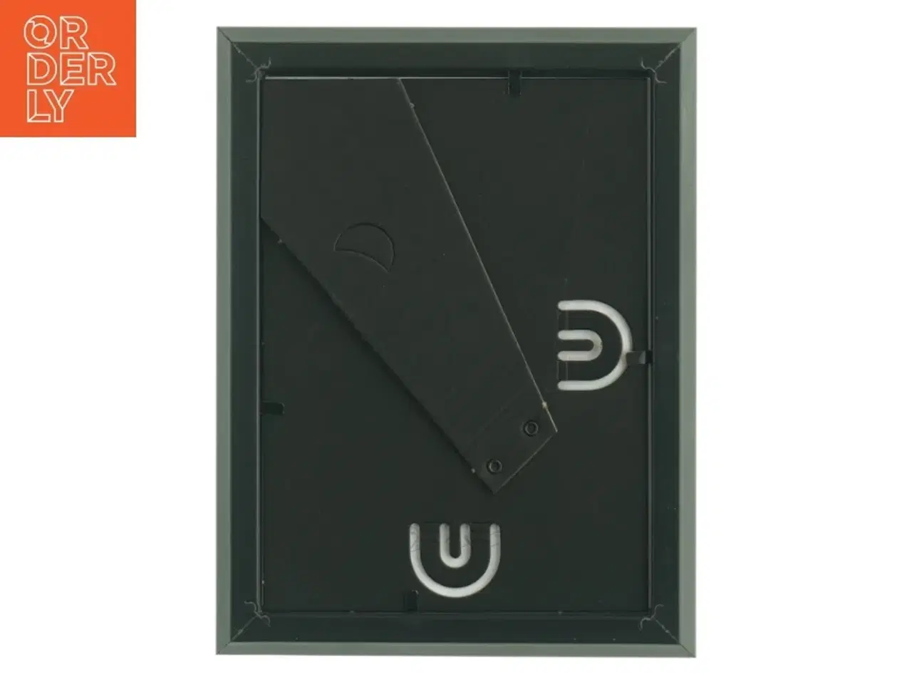 Billede 2 - Sort ramme med glas (str. 13 x 18 cm)