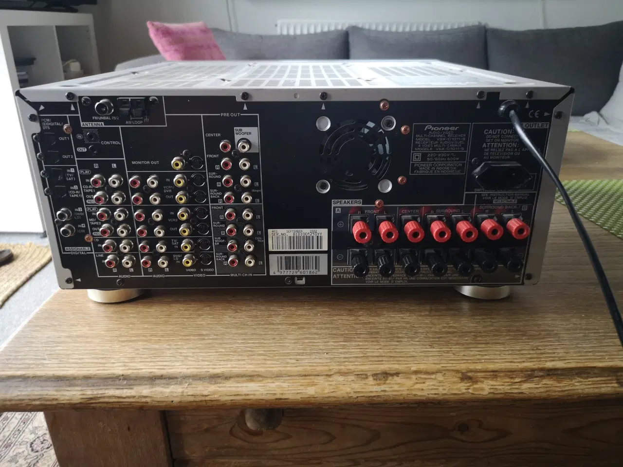 Billede 5 - pioneer thx sorround forstærker 7,1