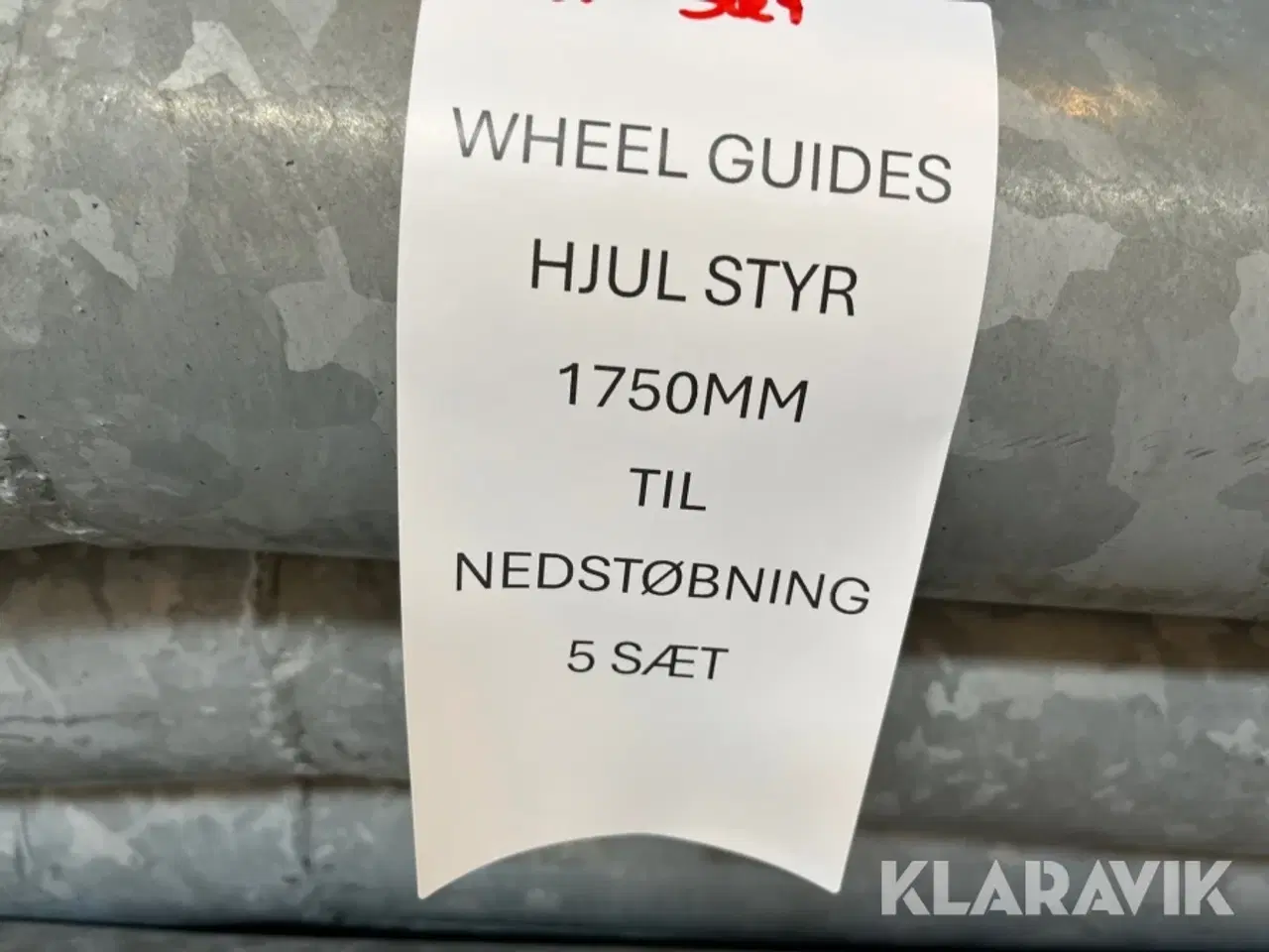 Billede 5 - Hjul ledere Galvaniseret 5 sæt