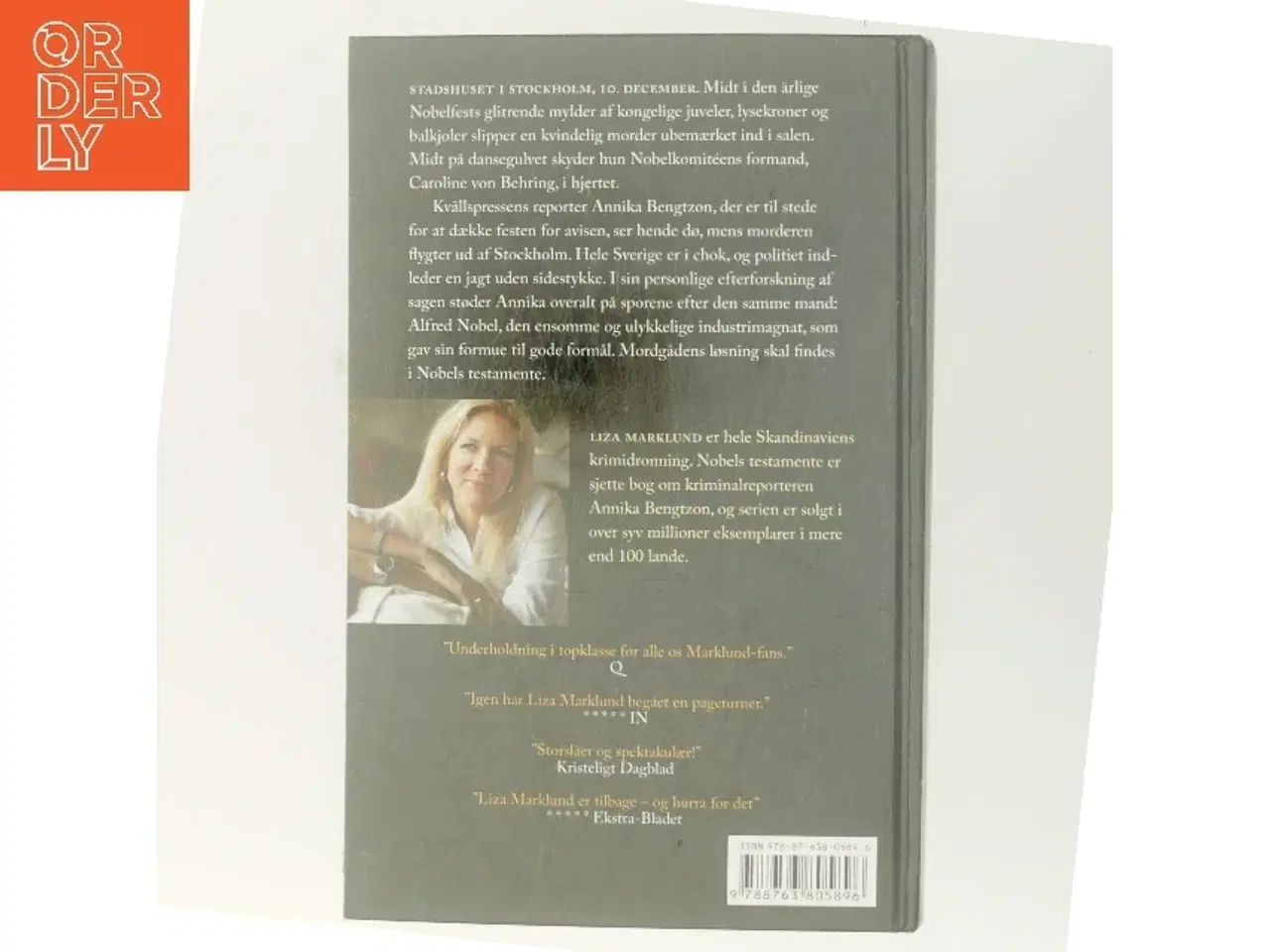 Billede 3 - Nobels testamente af Liza Marklund (Bog)