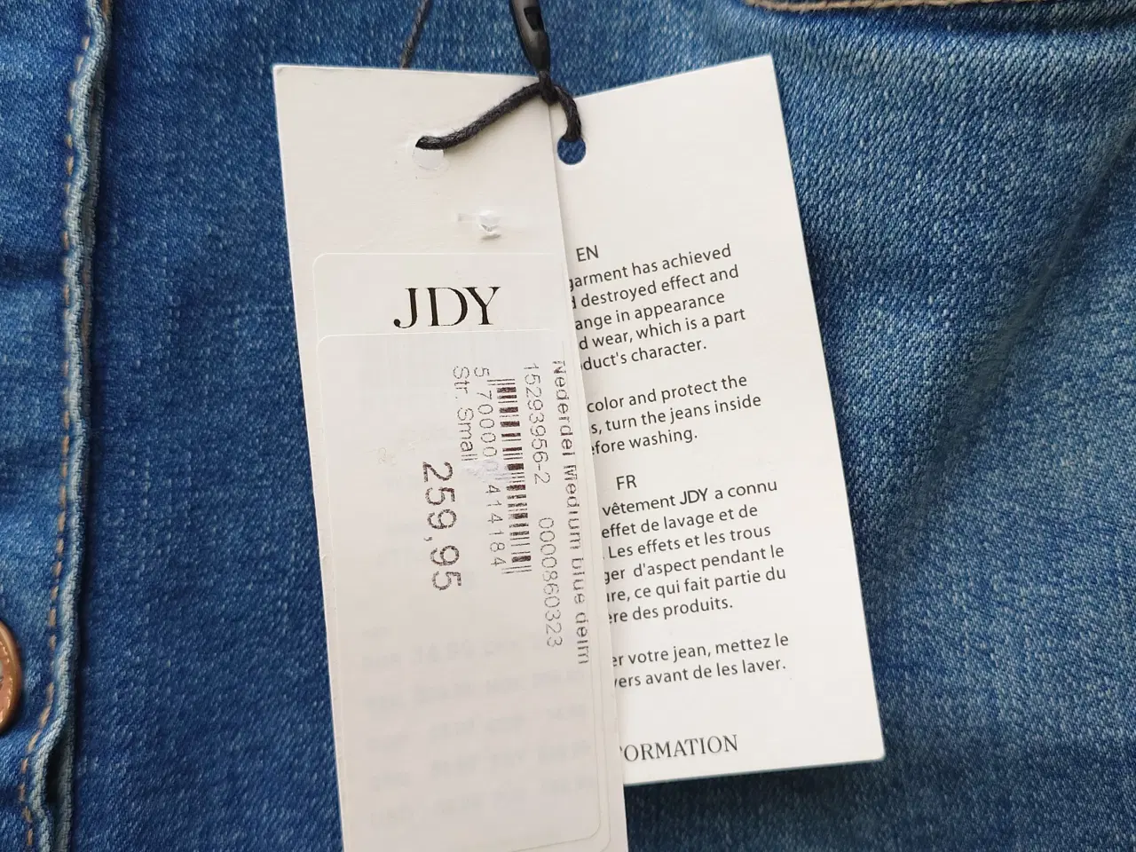 Billede 3 - Ny JDY denim nederdel str s