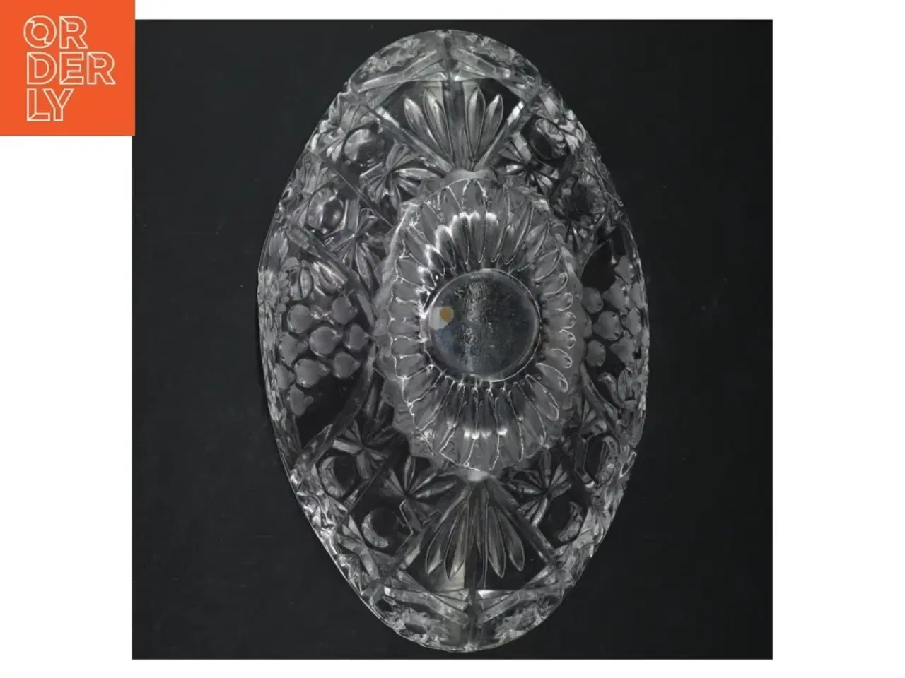 Billede 4 - Klar krystalskål (str. 27 cm)