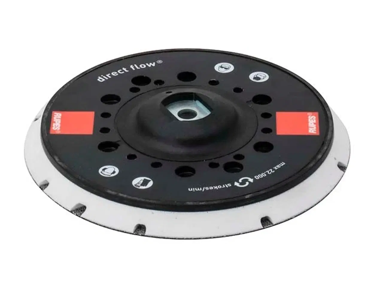 Billede 1 - Rupes polish velcro pad, Ø:150, multihole, M8, 1 stk.