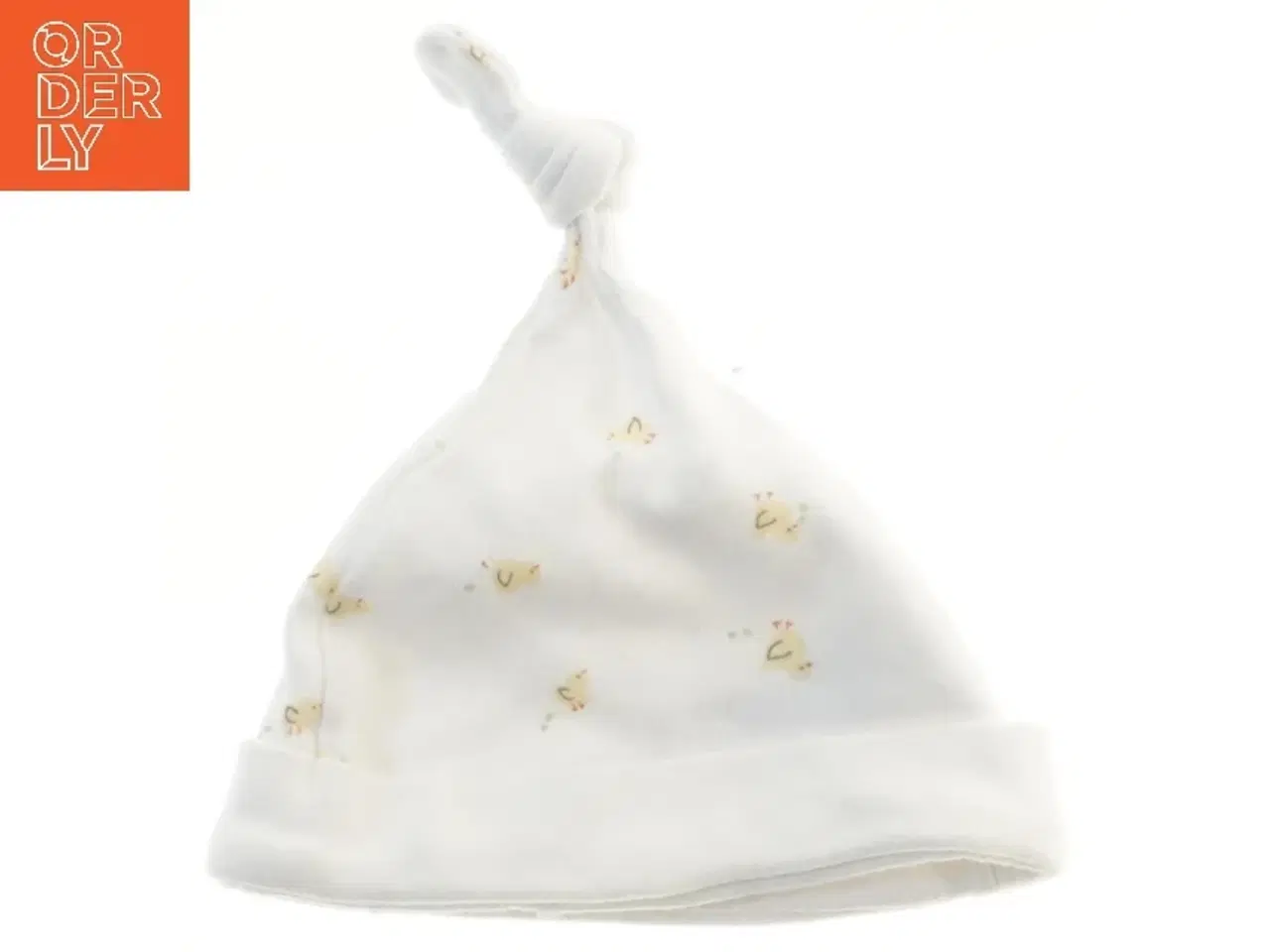 Billede 1 - Babyhat med knude (str. 16,5 cm)