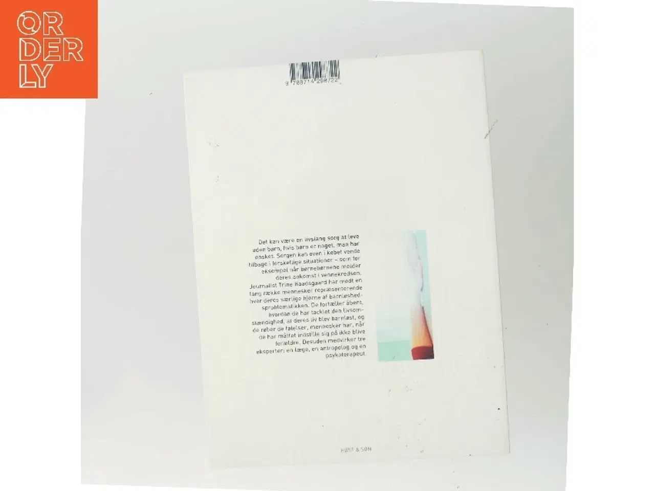 Billede 3 - Ingen børn : om at leve med en uopfyldt drøm af Trine Baadsgaard (Bog)