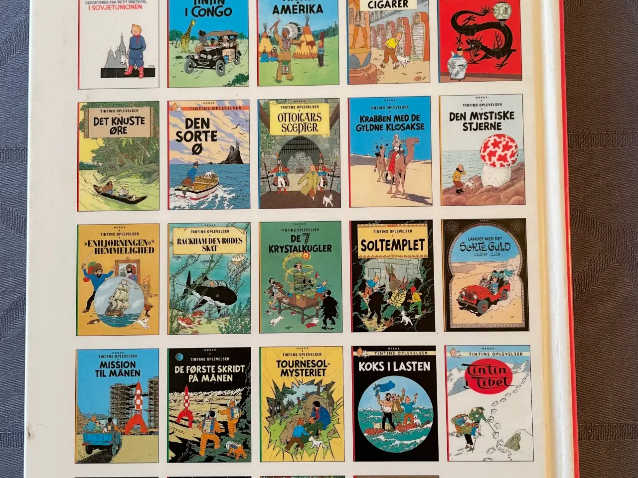 Billede 2 - Hergé Tintin Alfa-kunsten minicomics