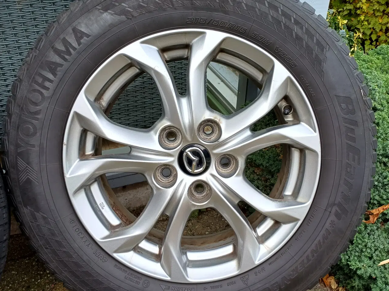 Billede 6 - 4 stk vinterdæk på alu fælge