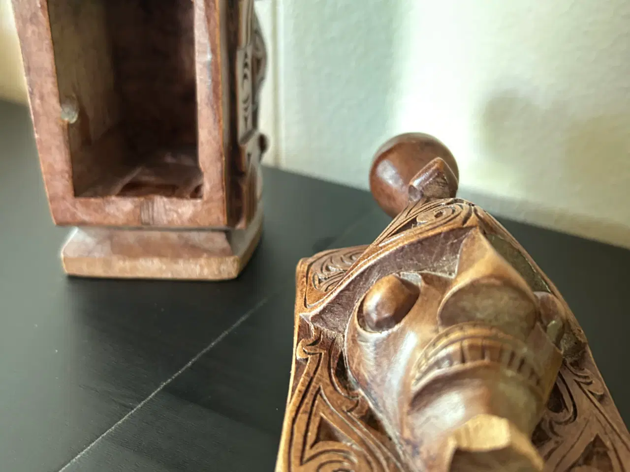 Billede 3 - Tiki figur æske antik